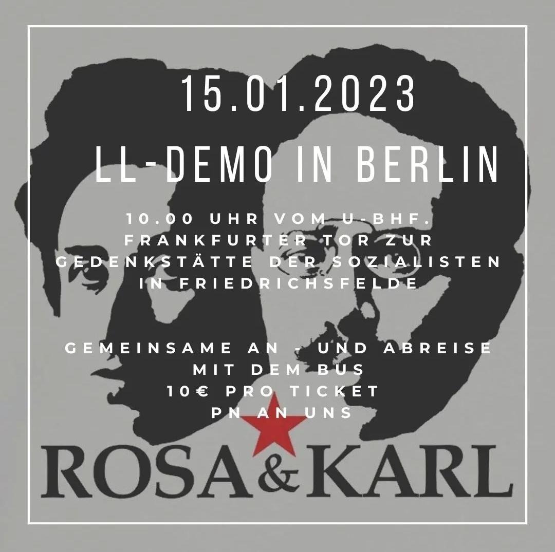 LL-Demo 2023 Berlin | Bustickets!