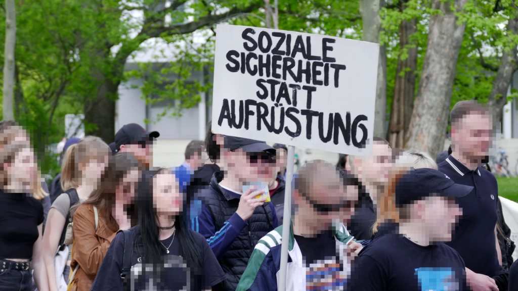 1. Mai Demonstration Leipzig 2023